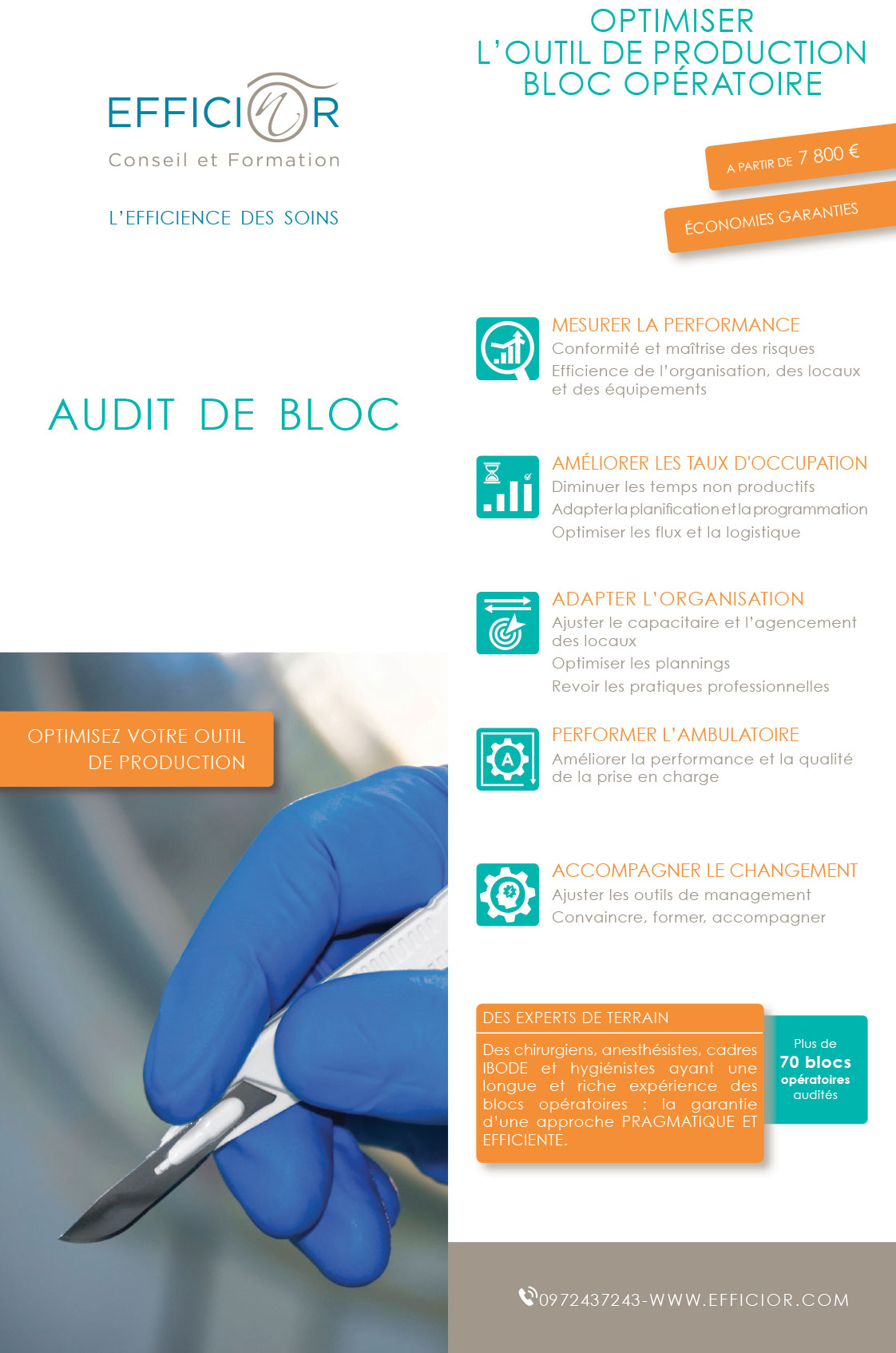 Audit de bloc operatoire et ambulatoire